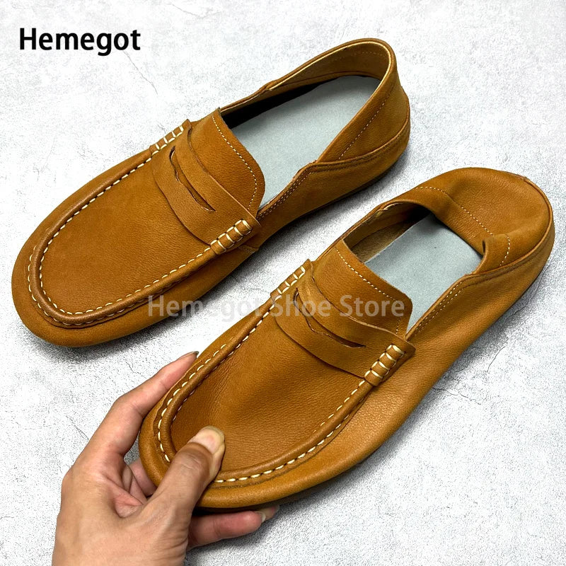 Elegante Herren-Loafer mit dicker Sohle – stilvoll & komfortabel