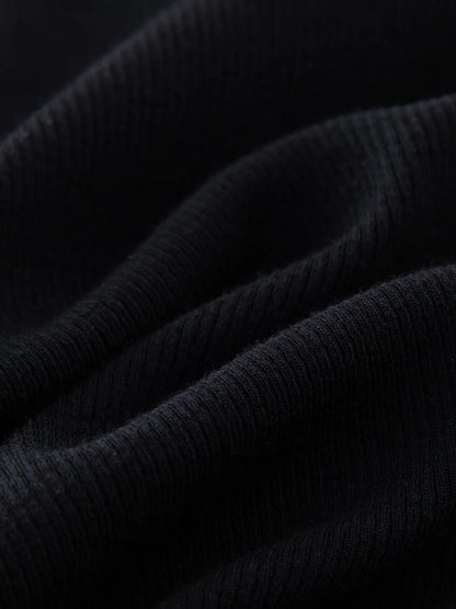 Baumwoll-T-Shirt in Übergröße mit 3D-Blumenstickerei und Rundhalsausschnitt – vielseitig und figurbetont für den Büroalltag