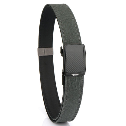 Herren-Gürtel mit Automatischer Metallschnalle aus Nylon Militärisch-Taktisch Robust