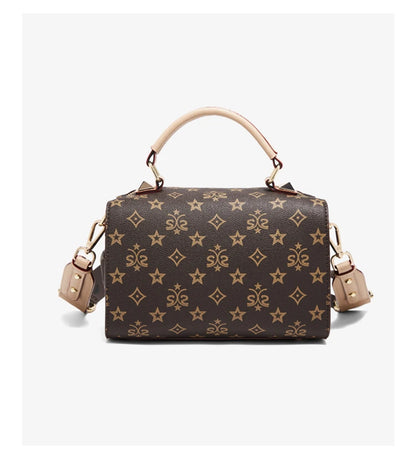 Damen-Handtasche Crossbody mit verstellbarem Tragegurt aus Kunstleder für Büro und Freizeit