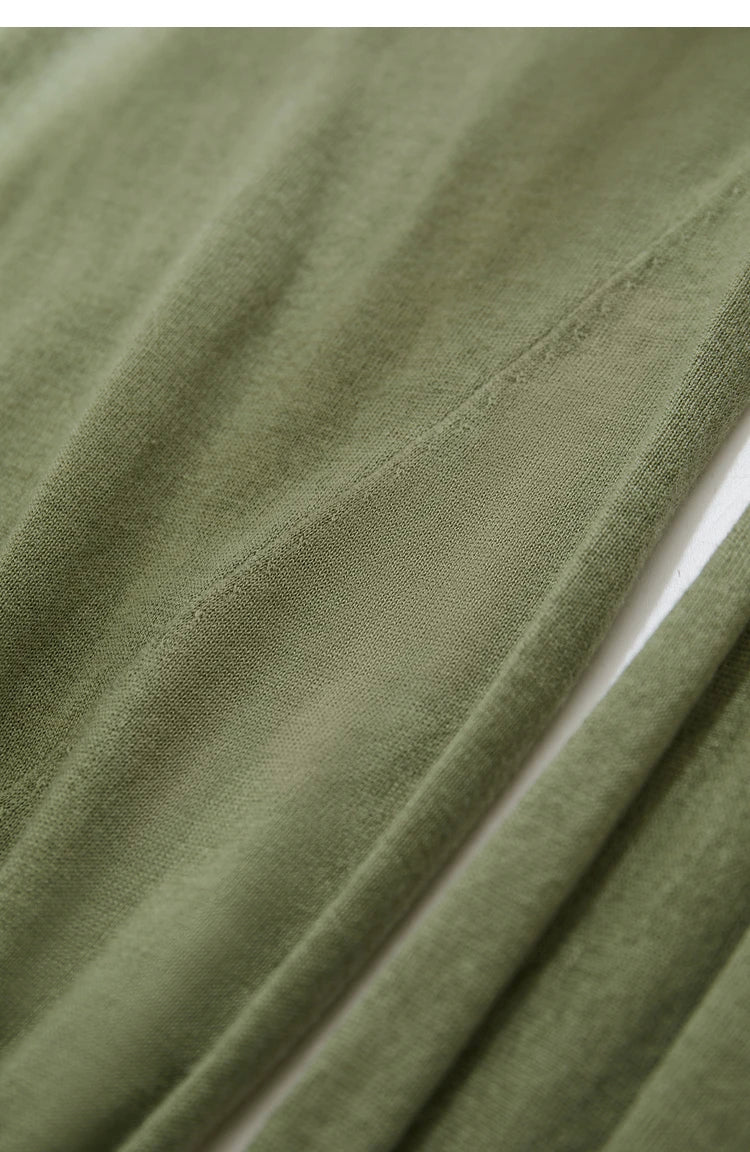 Damen-Kapuzenpullover Wolle Slim Stehkragen-Splicing Büro Herbst-Winter