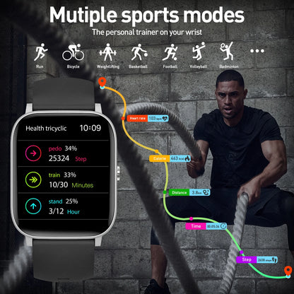 LIGE Voice Calling Smart Watch Ultra 1,85" HD-Bildschirm Schlafgesundheitsmonitor Sport DIY Zifferblätter Smartwatch Wasserdichte Uhren