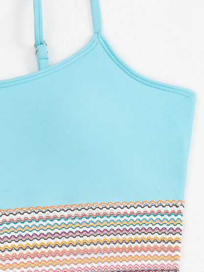 Silberner Push-Up-Bikini mit Strasssteinen – Sexy Badeanzug für Damen am Strand oder Pool