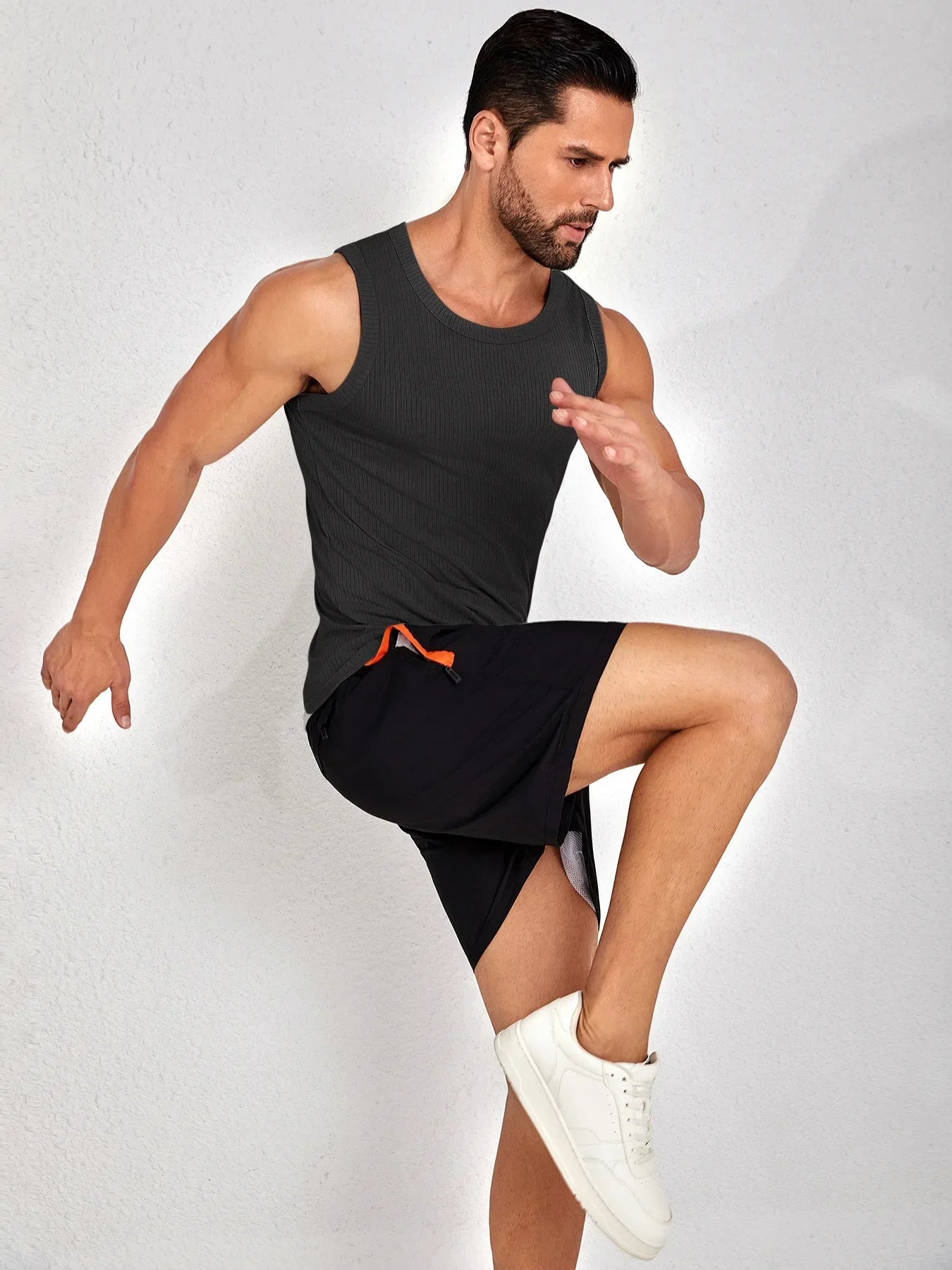 Ärmellose Herren-Sommerweste – Slim Fit und atmungsaktiv für Sport und Freizeit