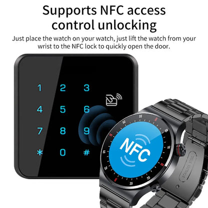 Männer Smart Uhr mit Bluetooth Anruf und wasserdichtem Sport Armband