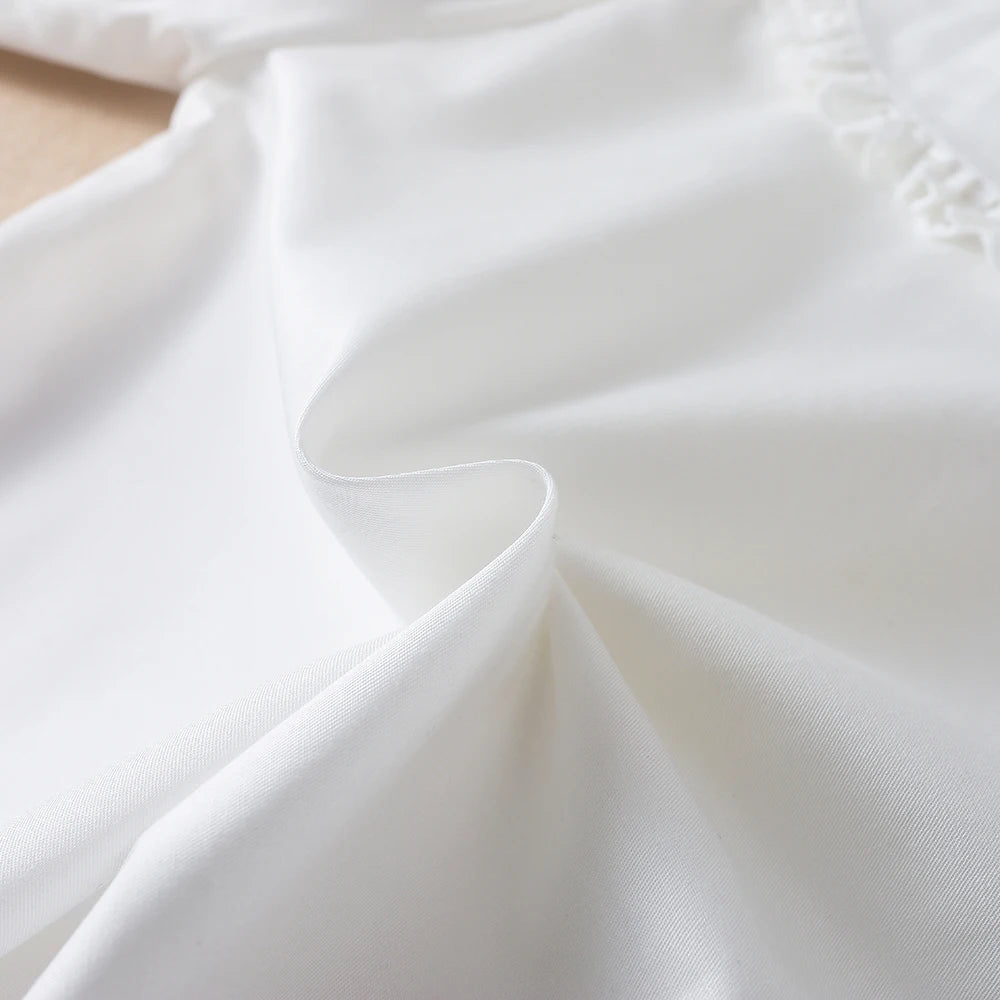 Entzückende weiße bestickte Bluse für Mädchen, speziell für Mädchen im Alter von 5 bis 12 Jahren