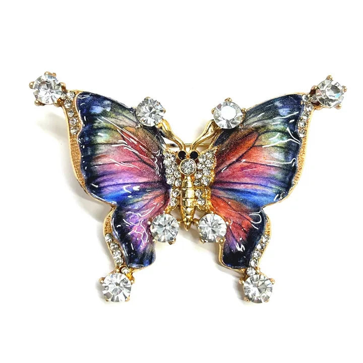 Brosche Schmetterling Tier Abzeichen Anstecknadel Party Hochzeit vielseitig