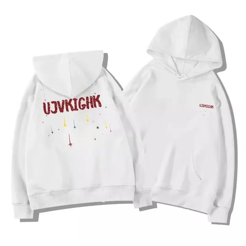 Winter Herren Lustige Graffiti Grafikdruck Hoodies Neu in Hip Hop Mode Kapuzenpullover Damen Y2K Streetwear Pullover Hoody