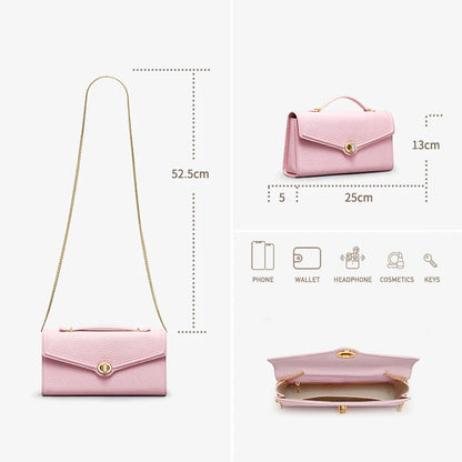 Elegante Damen Leder Handtasche Stilvolles Abenddesign Für Galas