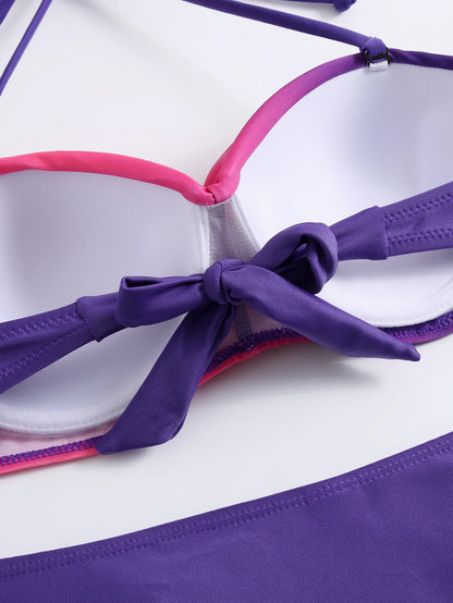 Sexy Bikini-Set für Damen mit Push-up-Effekt – ideal für Strand und Pool