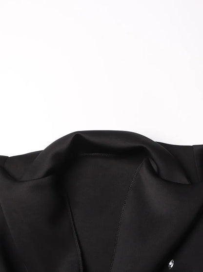 Elegantes ärmelloses Midi-Kleid mit Rundhalsausschnitt und Patchwork-Schal – stilvolle Tunika für Damen
