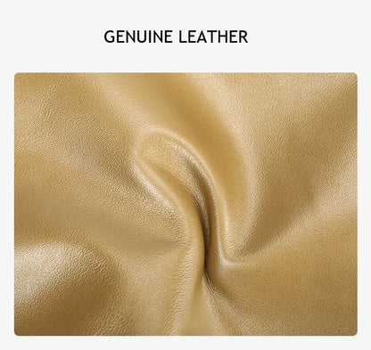 Damen-Schultertasche aus echtem Leder mit großem Fassungsvermögen und viel Stauraum