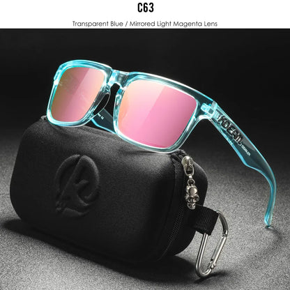 Sonnenbrille polarisiert minimalistisch modern Etui Unisex neue Farben