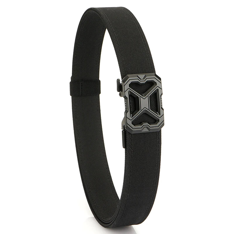 VATLY Tactical Gürtel Einheitsgröße Nylon Automatik-Schnalle Rigid