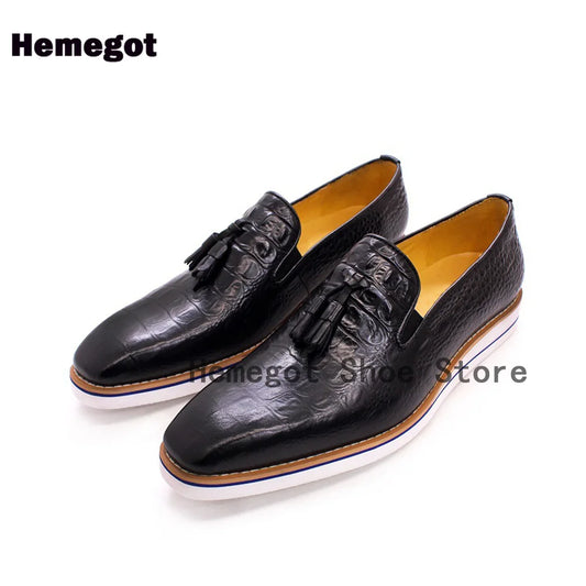 Elegante Herren-Loafer mit dicker Sohle – stilvoll & komfortabel