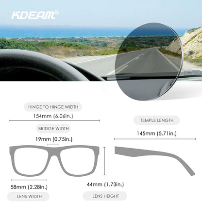 Sonnenbrille übergroß quadratisch polarisiert 64mm Angeln Herren