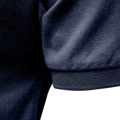 Herren Polo-Shirt aus 100 Prozent Baumwolle im einfarbigen Casual-Stil