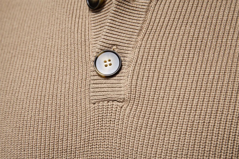Herren Pullover im lässigen Stil mit Rollkragen für Herbst und Winter