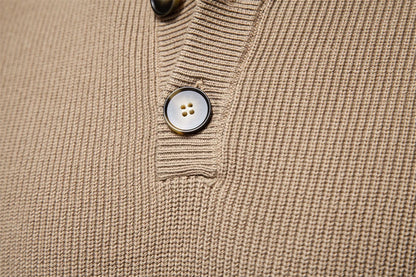 Herren Pullover im lässigen Stil mit Rollkragen für Herbst und Winter