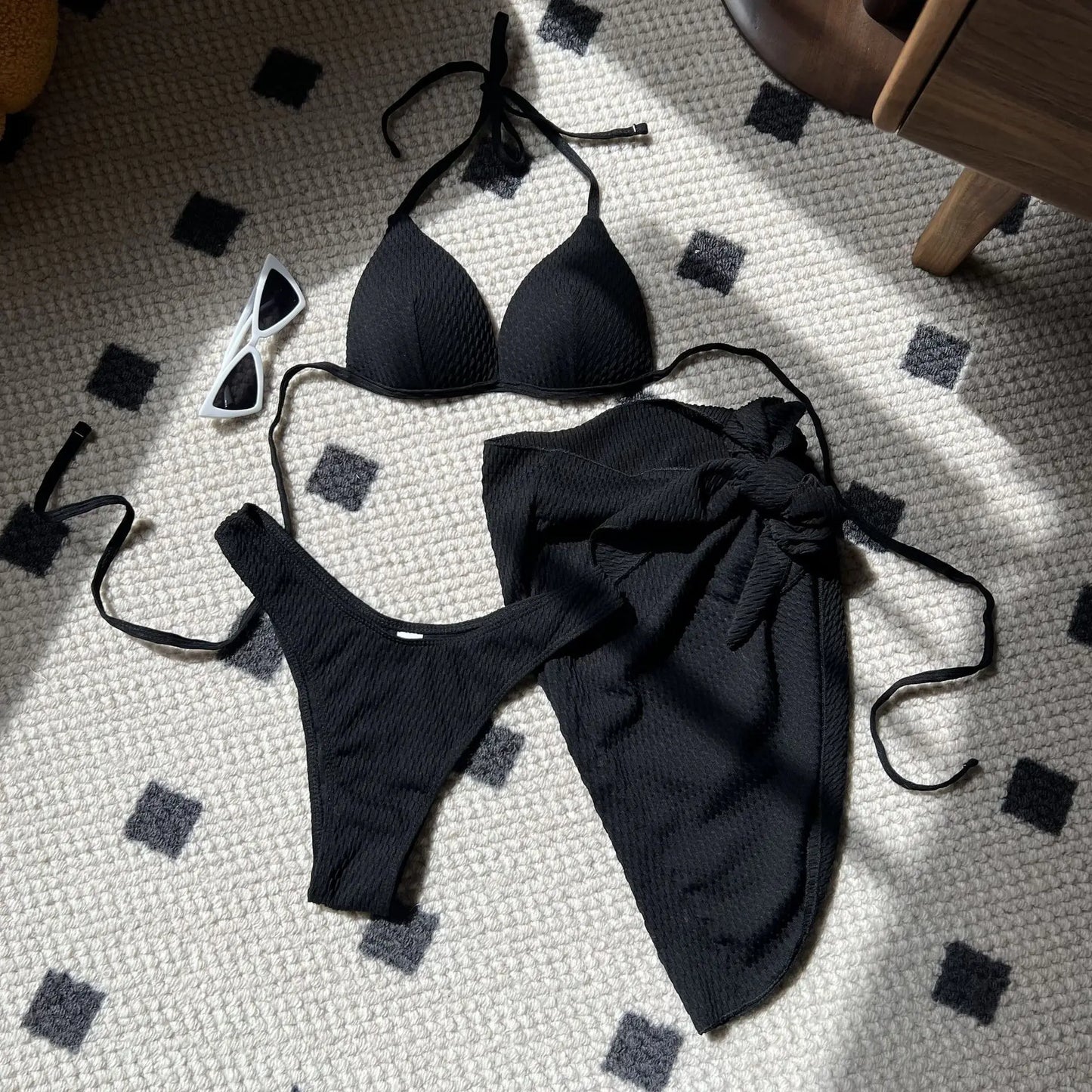 Sexy Push-Up-Bikini-Set für Damen – Brasilianischer Stil für Strand und Pool