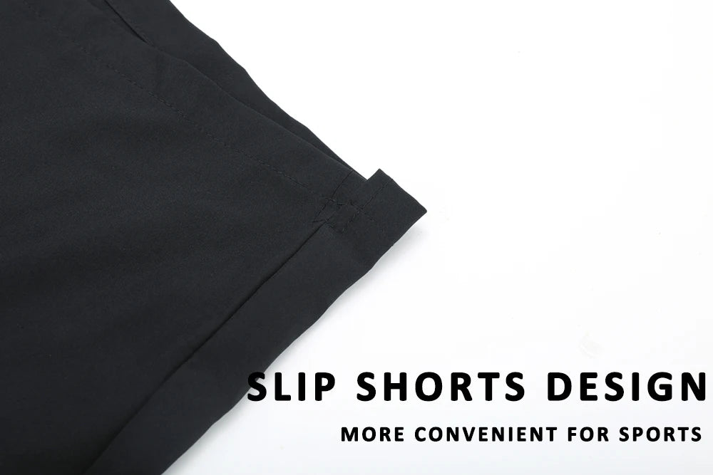 Lange Herren-Shorts aus Polyester mit Innenfutter und seitlicher Reißverschlusstasche – ideal für Strand und Fitnessstudio