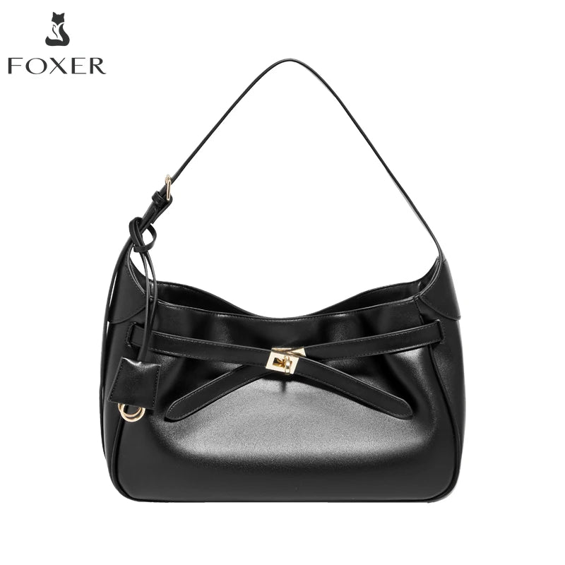 Damen Schultertasche aus Kunstleder mit großer Kapazität