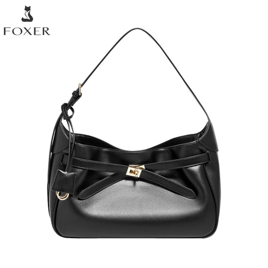 Damen Schultertasche aus Kunstleder mit großer Kapazität