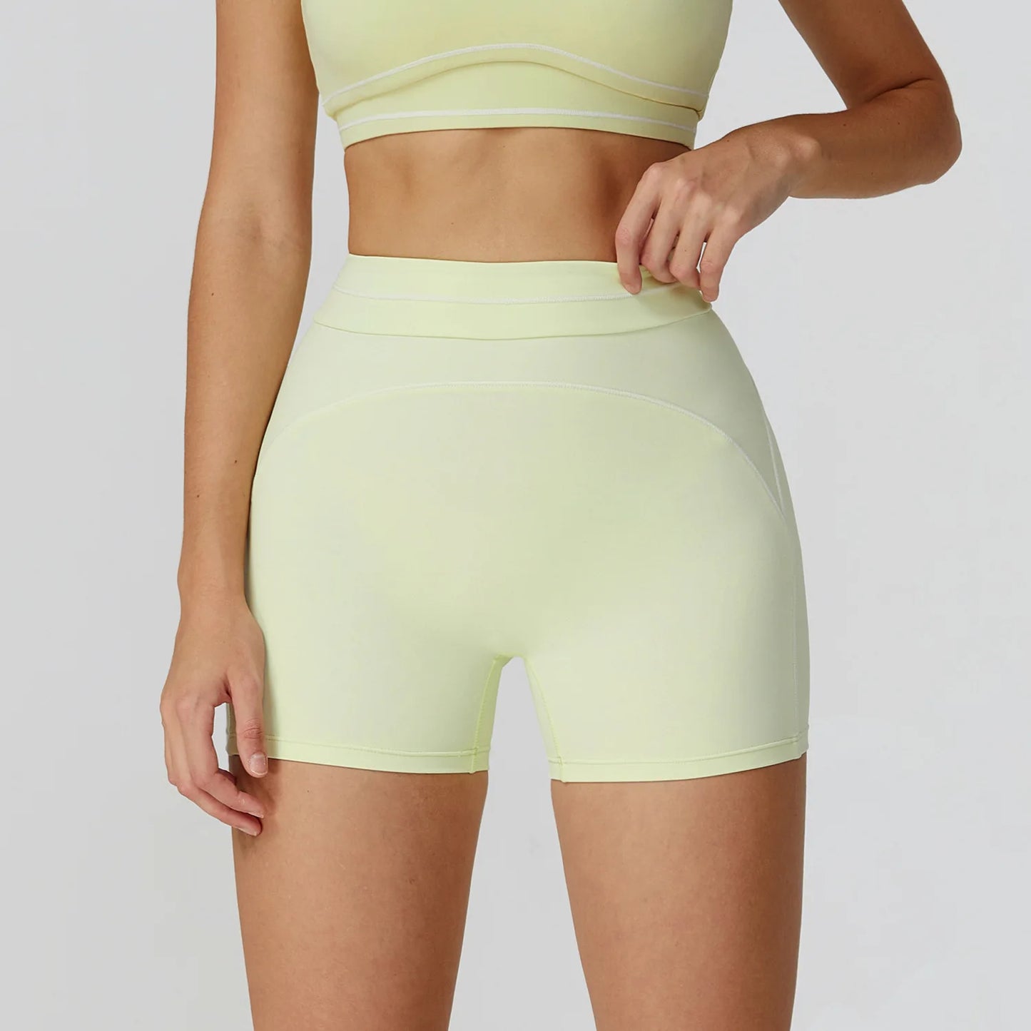 Hamidou Yoga Shorts Hüftformend Atmungsaktiv