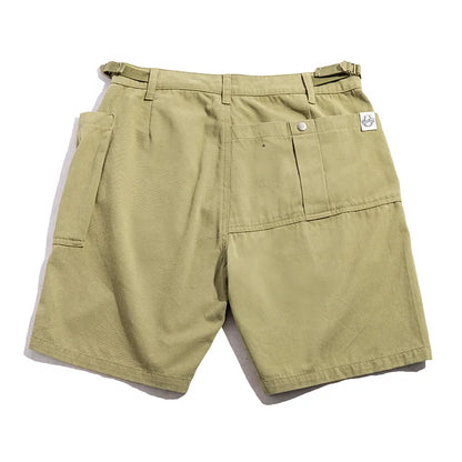 Herren Cargo Shorts im Militär-Stil mit verstellbarer Taille und Taschen