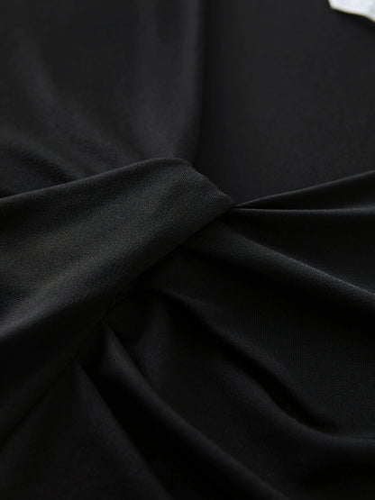 Französisch inspiriertes romantisches Sommer-Damenhemd mit kurzen Ärmeln und einzigartigem Design – vielseitig und lässig.