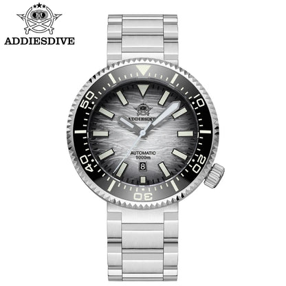 Herren Profi-Taucheruhr Automatik Saphirglas 3D-Zifferblatt 1000m Ultra Leuchtzeiger