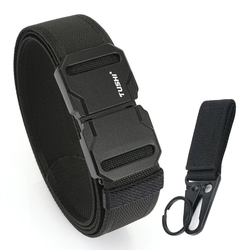 Herren-Gürtel mit Magnetischem Schnallenverschluss für Alltag und Freizeit aus Nylon