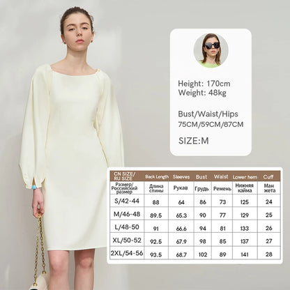 Elegantes Damenkleid Figurformend Slim Schnitt Büro Anlass