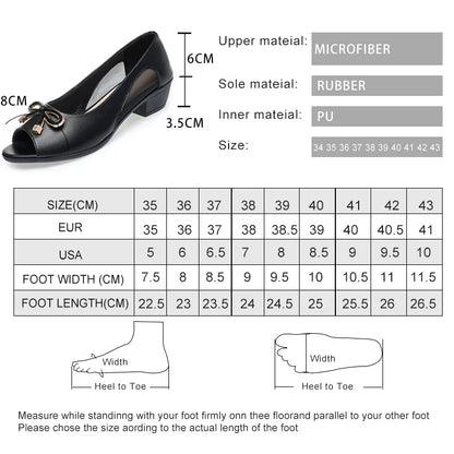 Damen Keil Sandalen Echtes Leder Fischmaul