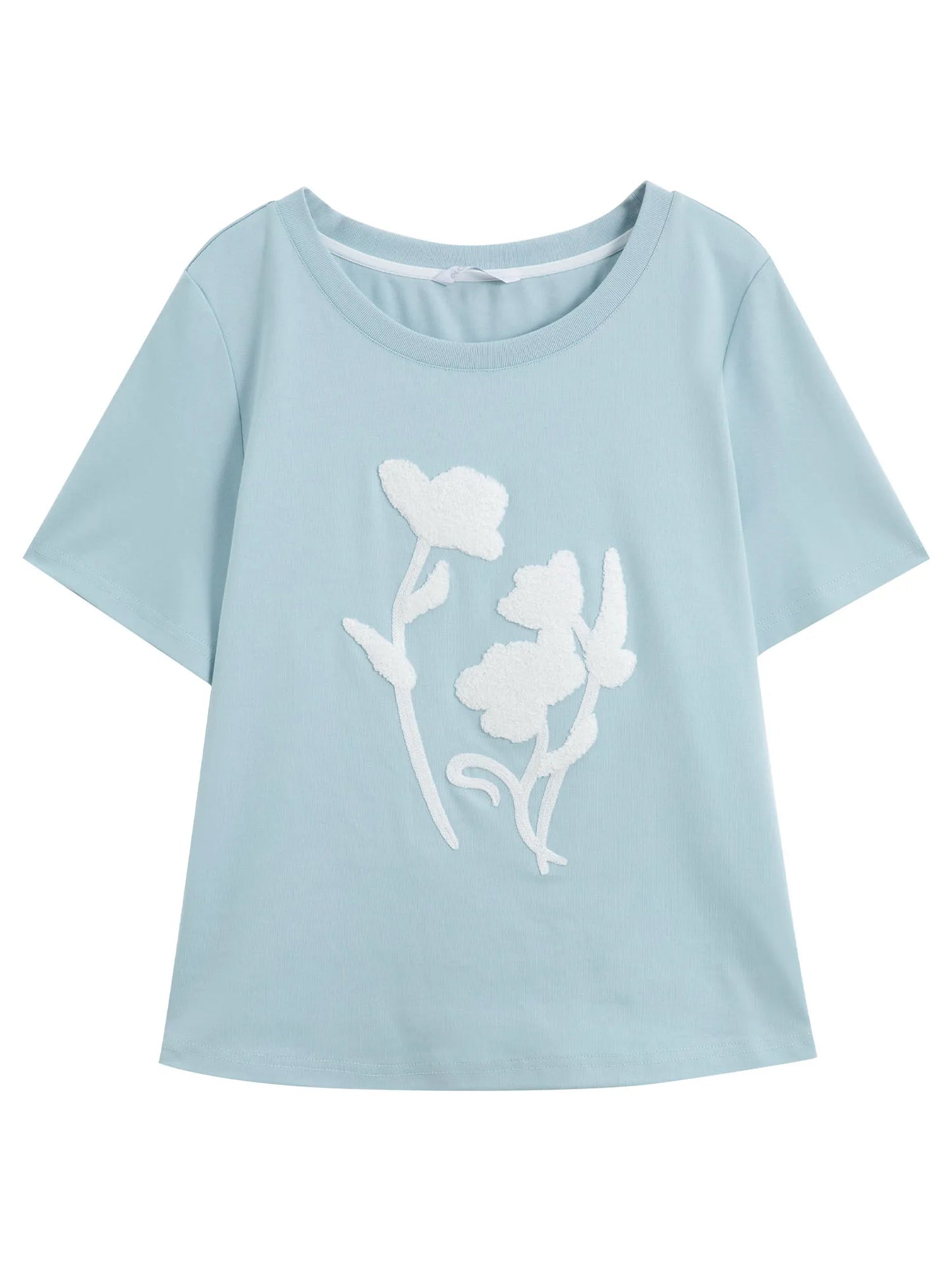 Damen-Colorblock-T-Shirt in Übergröße mit kurzen Ärmeln und figurformendem Design – sportlich und retro für den Alltag