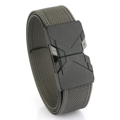 Herren-Gürtel aus elastischem Nylon mit Schnellverschluss Outdoor-Einsatz und Alltag 34 mm Breite