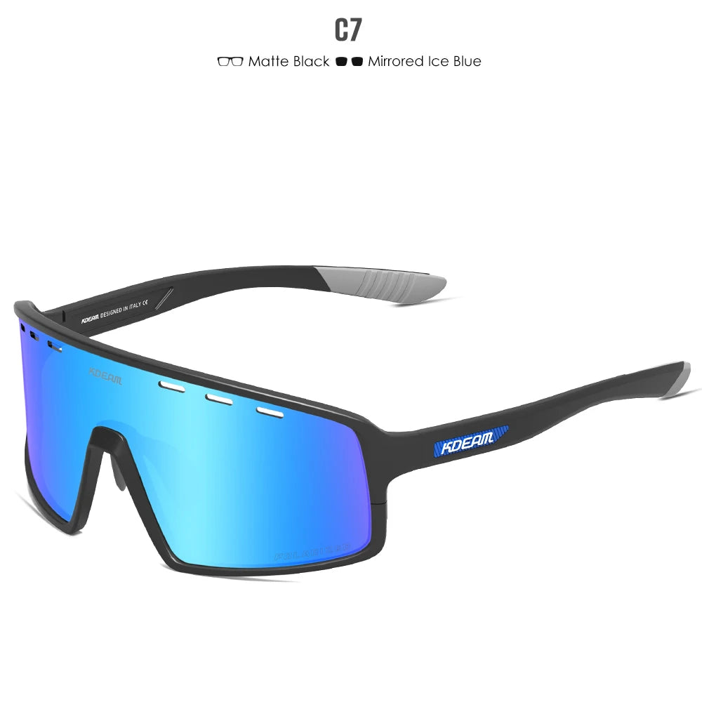 Sonnenbrille Sport TR90 polarisiert Belüftungslöcher fortschrittlich Herren