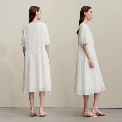 Leichtes Sommer Damenkleid Karomuster A Schnitt Urlaubsvibe Für Damen