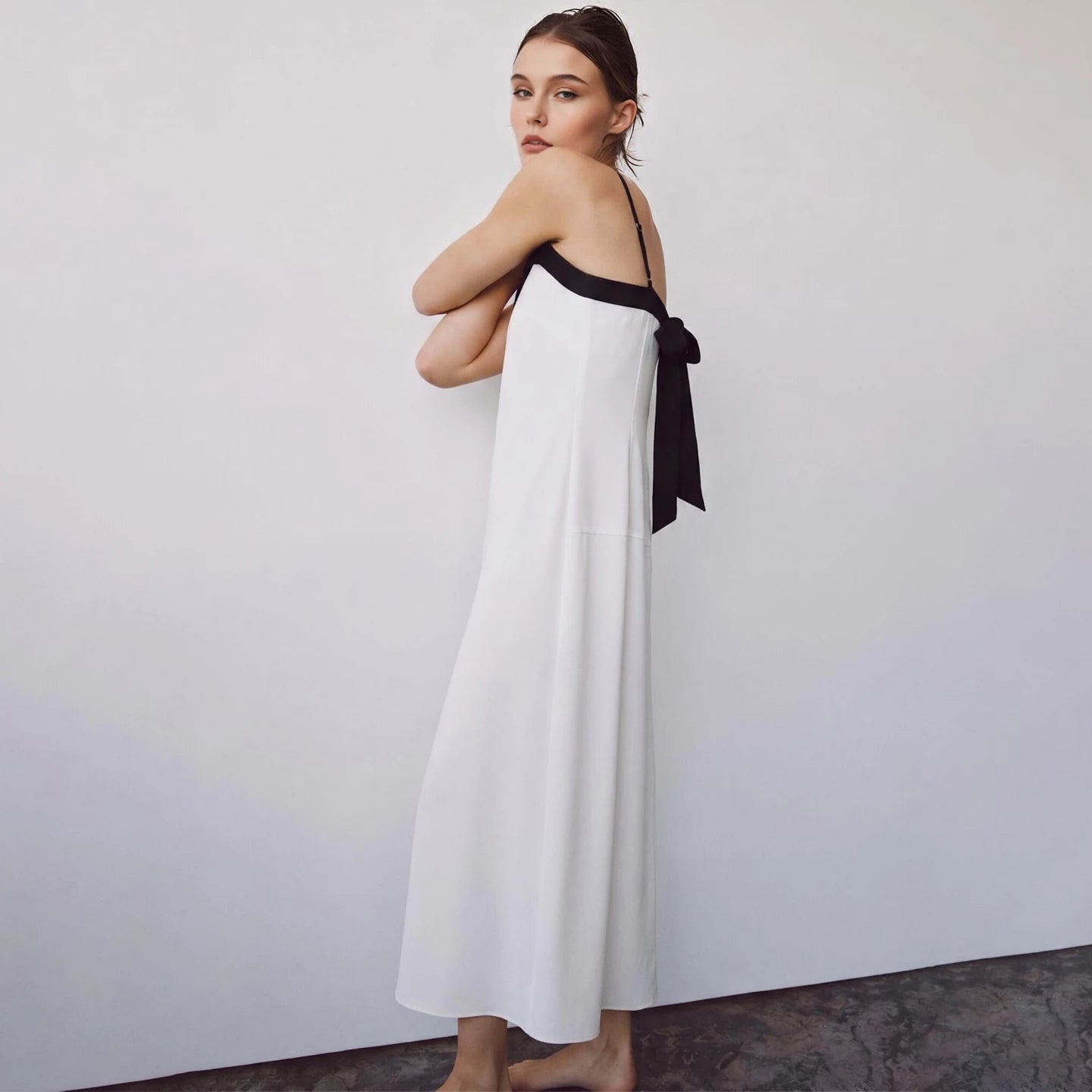Stylisches Sommerdamenkleid Mit Farbblock Und Bequemem Sitz Für Damen