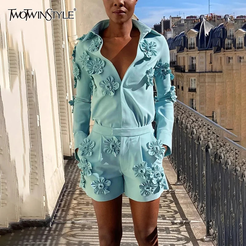 Minimalistischer Damen-Blazer mit Schalkragen, langen Ärmeln und Patchwork-Taschen – modisch und elegant