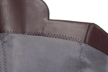 Over The Knee Boots Ladies Winter Wool Warm Genuine Leather Shiny Fashion Ladies Knee Boots Large Size Female Riding Boots