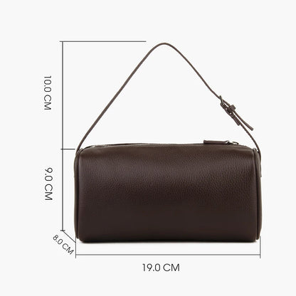 Mini-Handtasche Vollnarben-Kalbsleder | Schultergurt