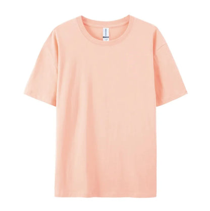 Herren Baumwolle T Shirt Leichter Oversize Schnitt Casual Sommer