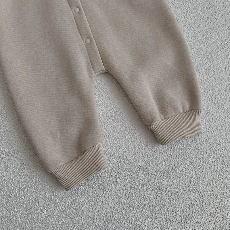 Kleinkind Overall mit Kapuze im Bären-Design für Neugeborene und Babys