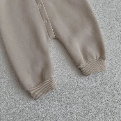 Kleinkind Overall mit Kapuze im Bären-Design für Neugeborene und Babys