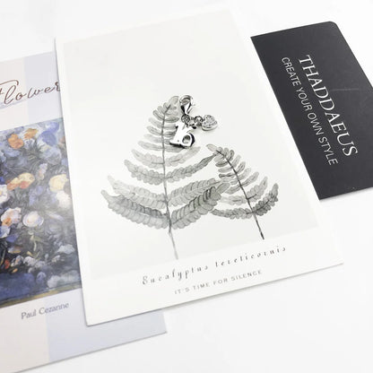 Damen-Charm-Anhänger Glückszahl 16 Geburtstagsgeschenk aus Sterlingsilber