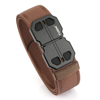 Herren-Gürtel 34mm Breite Mit Magnetverschluss Aus Nylon Für Alltag Und Freizeit Robust