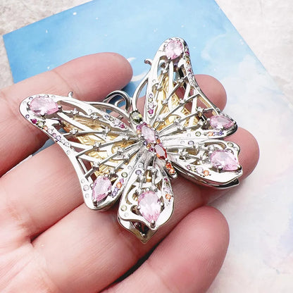 Damen-Charm-Anhänger Schmetterling Böhmen II aus Sterlingsilber
