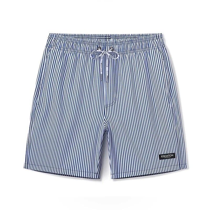 Herren-Badeshorts mit niedrigem Bund und sexy Print – ideal für Gym und Surfen, herausnehmbare Polster, mehrfarbig