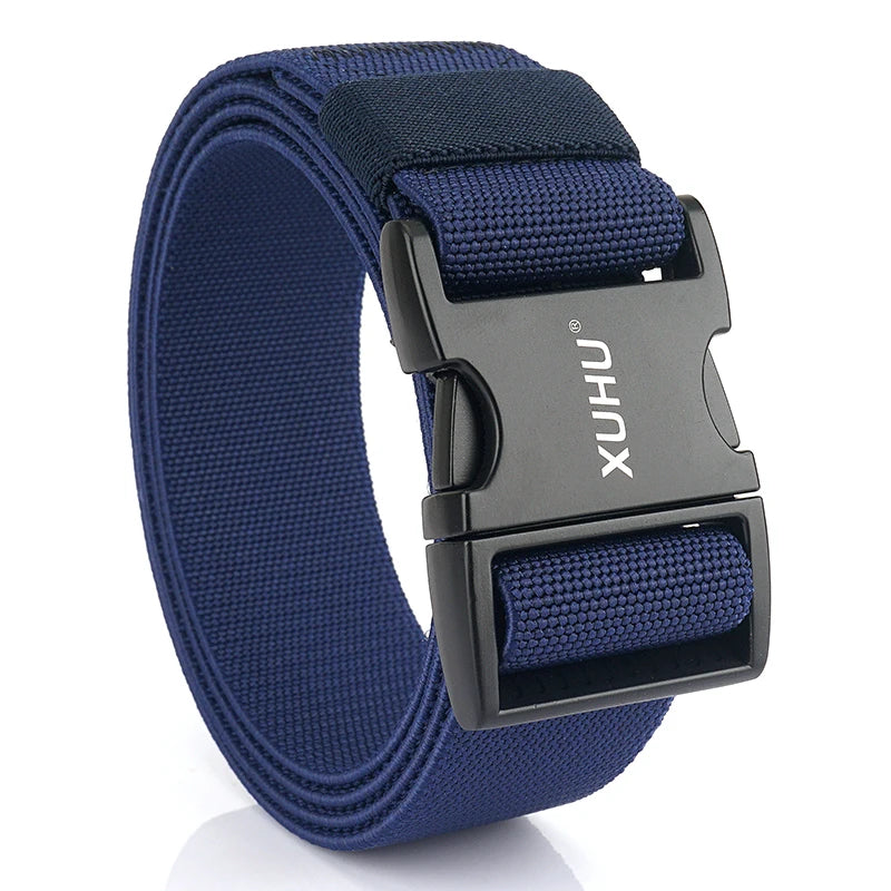 Herren-Gürtel Schnellverschluss aus Elastischem Nylon für Outdoor und Alltag Bequemer Tragekomfort